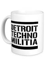 Кружка Detroit techno militia фото