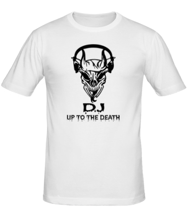Мужская футболка DJ - Up to the death