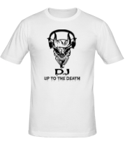 Мужская футболка DJ - Up to the death фото