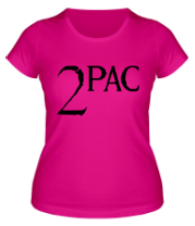Женская футболка 2pac фото