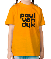 Детская футболка Paul van Dyk фото
