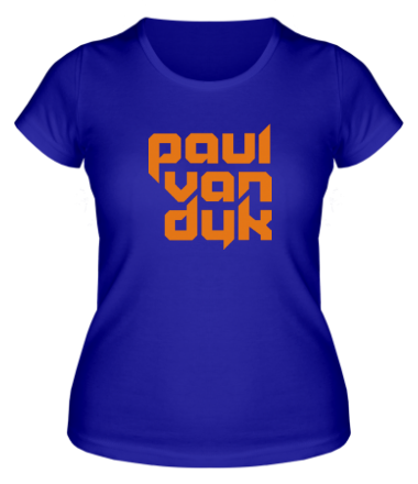 Женская футболка Paul van Dyk