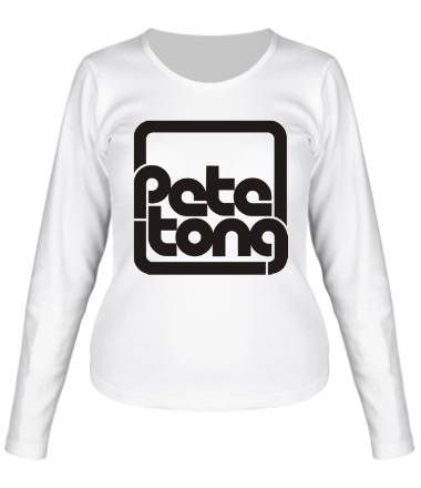 Женская футболка длинный рукав Pete Tong