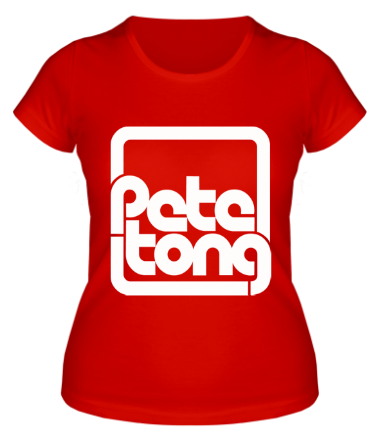 Женская футболка Pete Tong