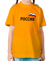 Детская футболка Россия фото