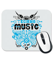 Коврик для мыши Techno Music фото