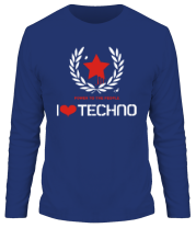 Мужская футболка длинный рукав Techno СССР фото