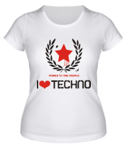 Женская футболка Techno СССР фото