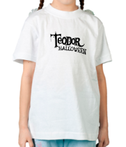 Детская футболка Teodor halloween фото