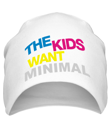 Шапка The Kids want minimal