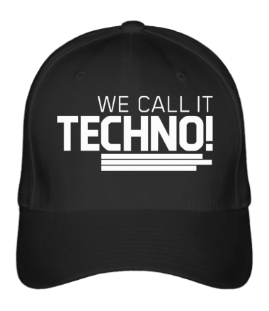Бейсболка We call it Techno