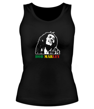 Женская майка борцовка Bob Marley