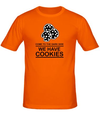 Мужская футболка Come to DS we have Cookies