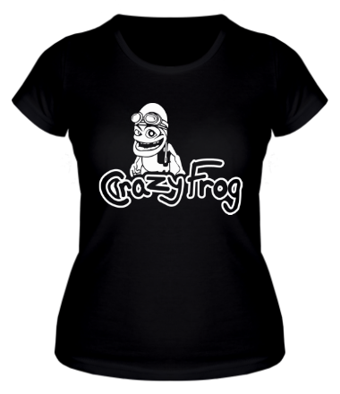Женская футболка Crazy Frog