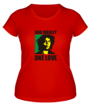 Женская футболка Боб Марли фото