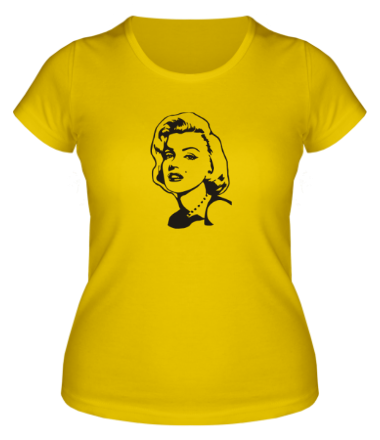 Женская футболка Мерлин Монро