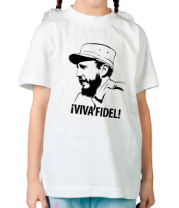 Детская футболка Фидель Кастро фото