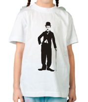Детская футболка Чарли Чаплин фото