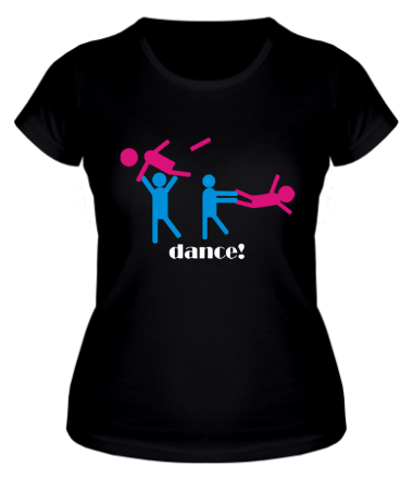 Женская футболка Dance