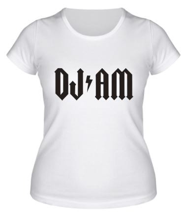 Женская футболка Dj Am