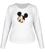 Женская футболка длинный рукав Mickey Mouse фото