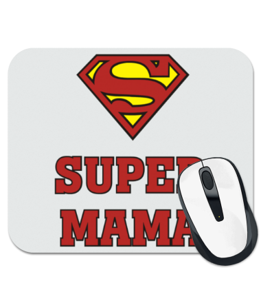 Коврик для мыши Super Мама