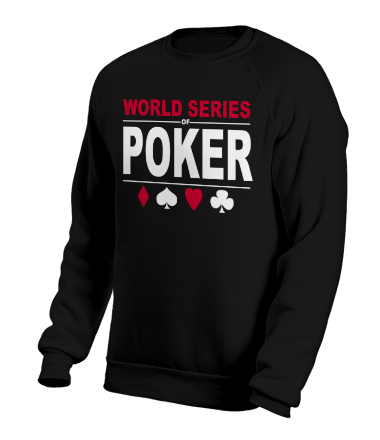 Толстовка без капюшона World series of poker