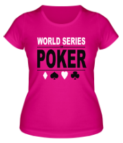 Женская футболка World series of poker