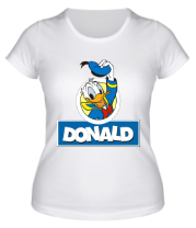 Женская футболка Дональд Дак фото