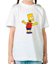 Детская футболка Барт фото