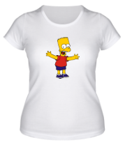 Женская футболка Барт фото