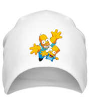 Шапка Гомер и Барт фото
