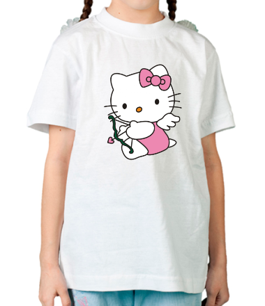 Детская футболка Китти-амур