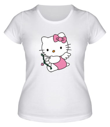 Женская футболка Китти-амур