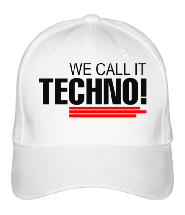 Бейсболка We call it Techno 