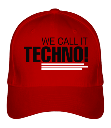 Бейсболка We call it Techno 
