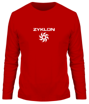 Мужская футболка длинный рукав Zyklon фото