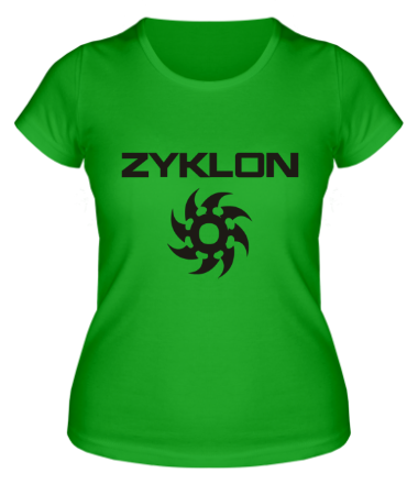 Женская футболка Zyklon
