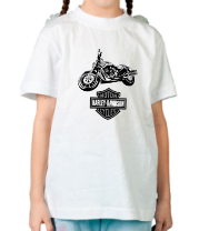 Детская футболка Harley Davidson фото