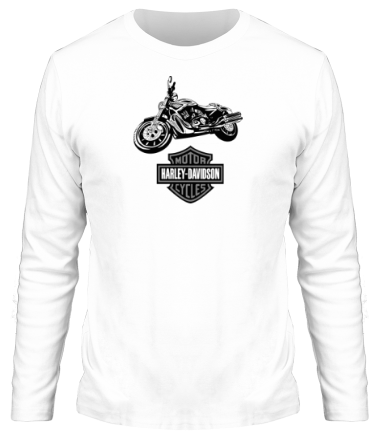 Мужская футболка длинный рукав Harley Davidson