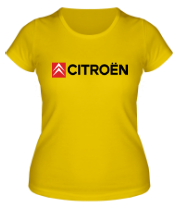 Женская футболка Citroen фото