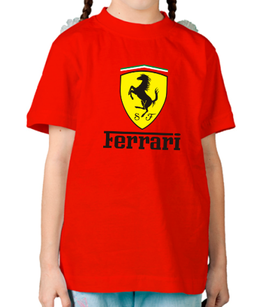 Детская футболка Ferrari