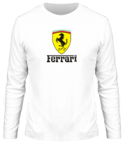 Мужская футболка длинный рукав Ferrari фото