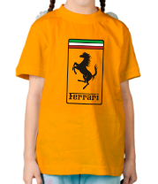 Детская футболка Ferrari фото