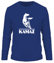 Мужская футболка длинный рукав Kamaz фото
