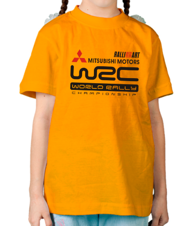 Детская футболка Mitsubishi wrc
