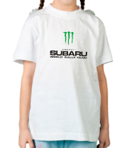 Детская футболка Subaru фото