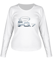 Женская футболка длинный рукав Audi Q7