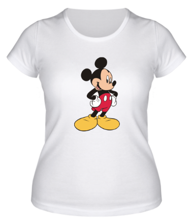 Женская футболка Микки Маус