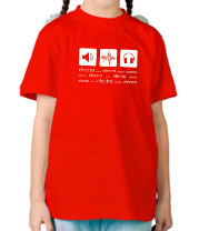Детская футболка Electro фото